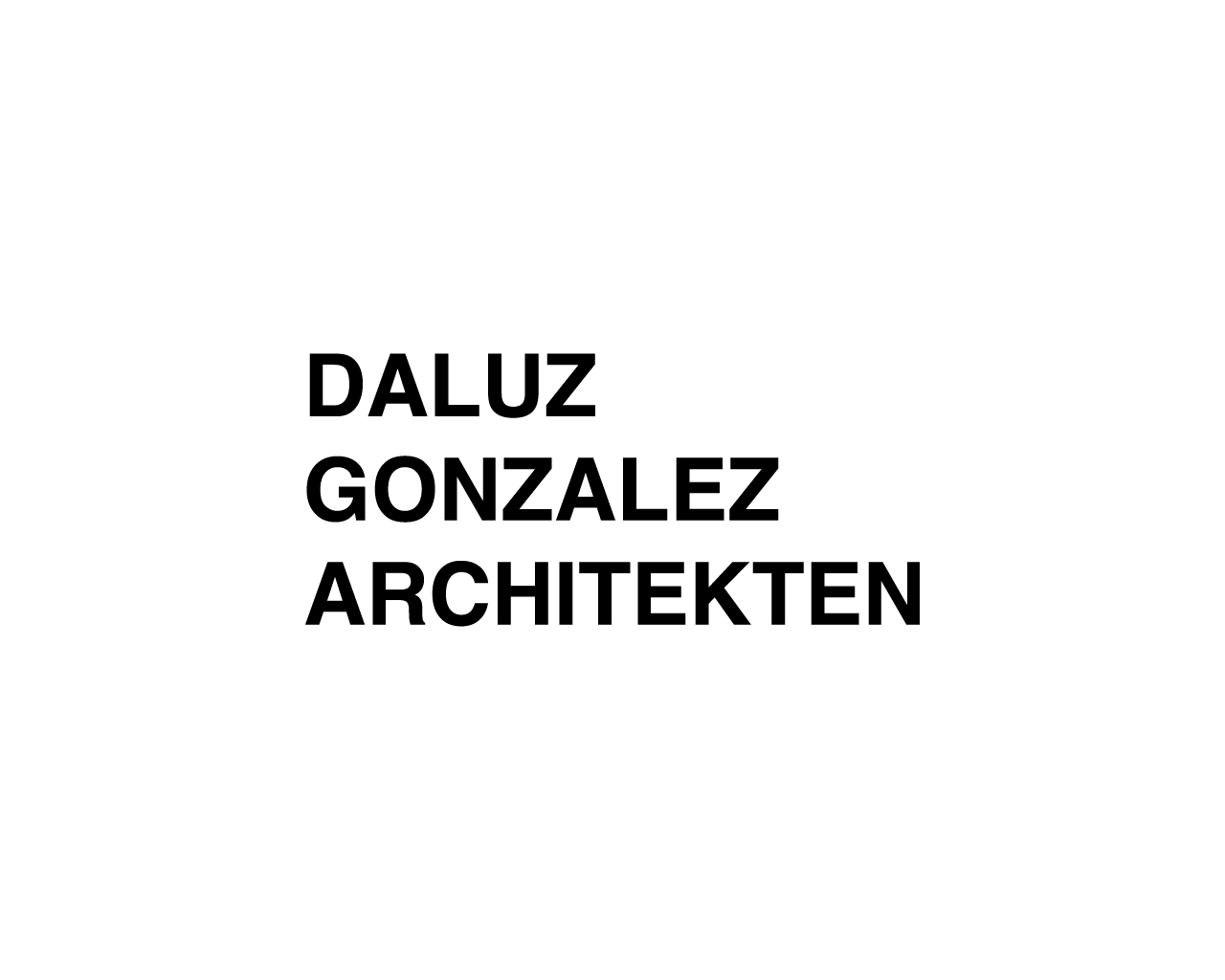 Logo von DALUZ GONZALEZ ARCHITEKTEN